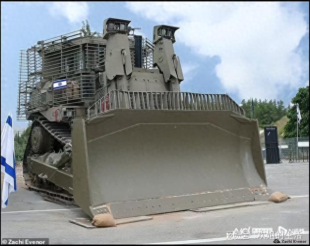 爱体育以色列的“泰迪熊”：D9R装甲推土机它是城市战场上的王者？(图2)